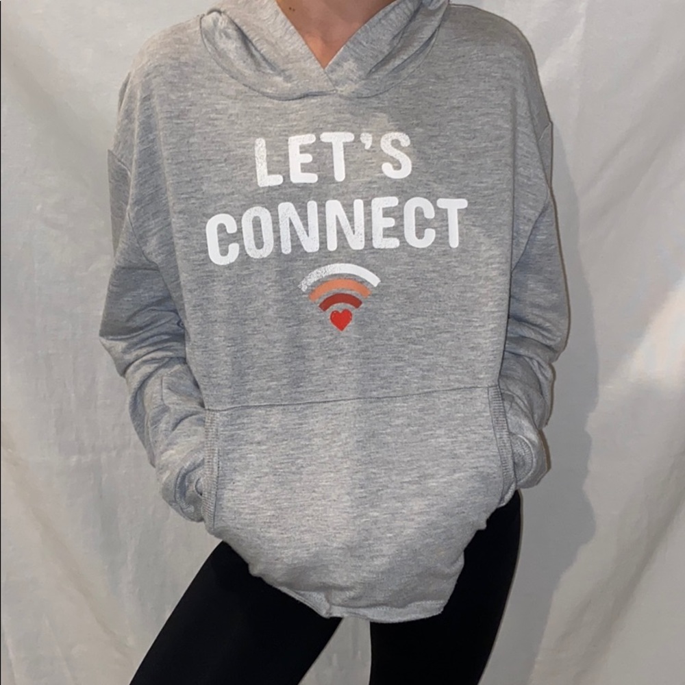 Light Crop Sweatshirt